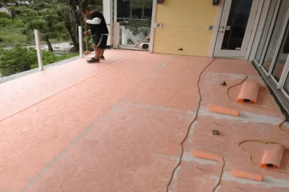 Thi công Vải địa kỹ thuật chống thấm Polytiles