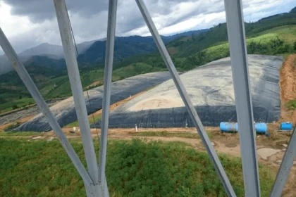 Màng chống thấm HDPE cho các bể Biogas