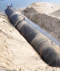 Thi công ống địa Geotube