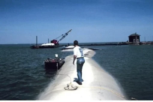 Ống địa kỹ thuật Geotube