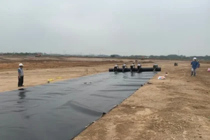 Thi công màng chống thấm HDPE