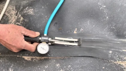 Phương pháp thử khí kiểm tra chất lượng đường hàn