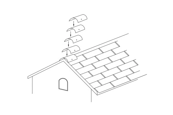 Thi công ngói bitum phủ đá
