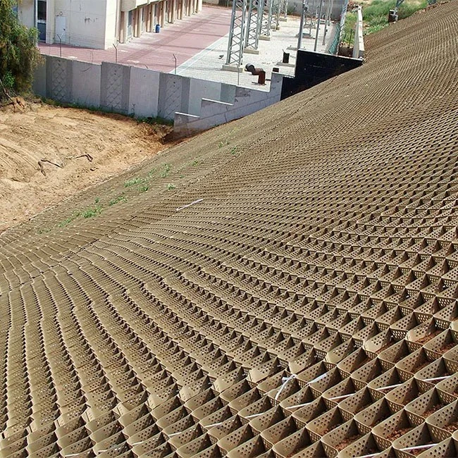 Ô địa kỹ thuật Geocell thiết kế đường