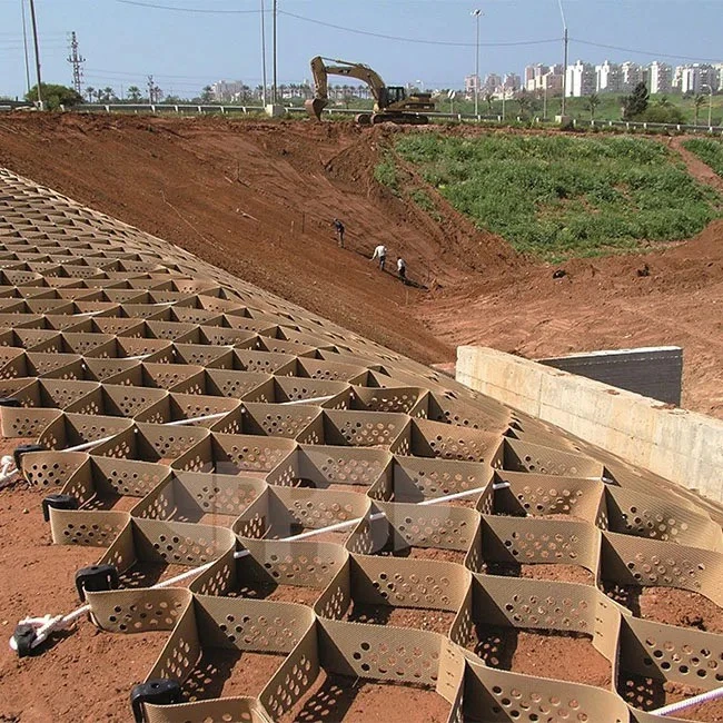 Ô địa kỹ thuật Geocell thiết kế đường