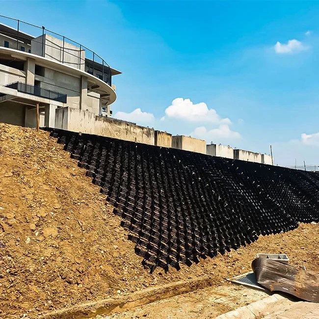 Ô địa kỹ thuật Geocell thiết kế đường