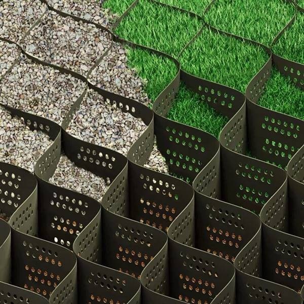 Geocell được cấu tạo từ nhiều chất liệu khác nhau