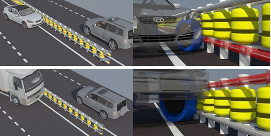 Rào chắn con lăn